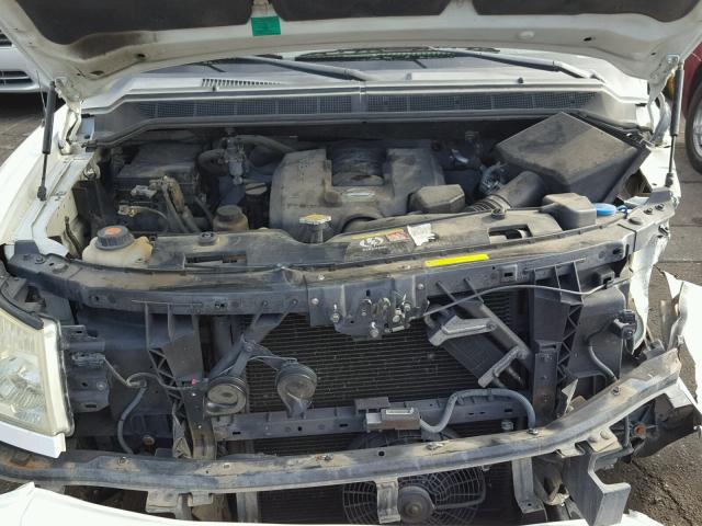 1N6AA06B44N535168 - 2004 NISSAN TITAN XE WHITE photo 7