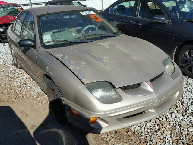 1G2JB524927338328 - 2002 PONTIAC SUNFIRE SE TAN photo 1