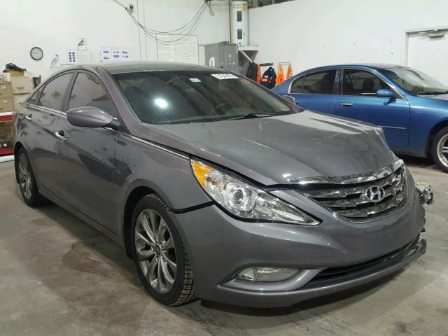 5NPEC4AB1CH436528 - 2012 HYUNDAI SONATA SE CHARCOAL photo 1