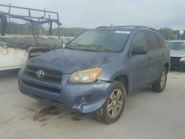 2T3ZF4DV6AW022715 - 2010 TOYOTA RAV4 BLUE photo 2