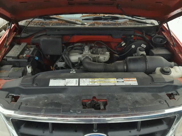 1FTDF1724VKA34693 - 1997 FORD F150 RED photo 7