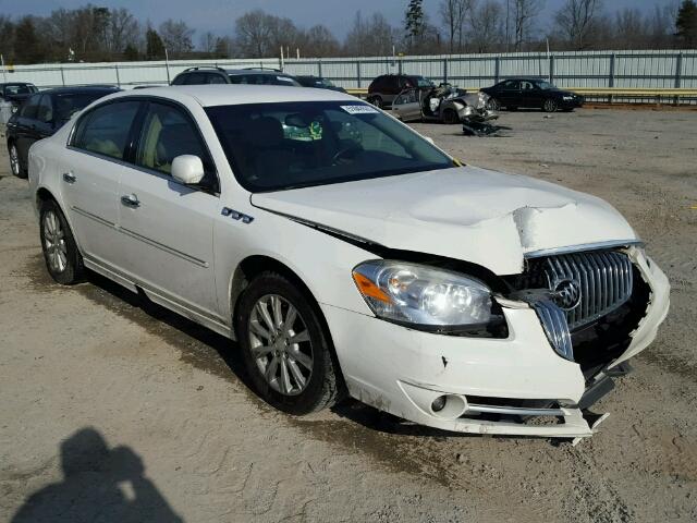 1G4HC5EM7AU121682 - 2010 BUICK LUCERNE CX WHITE photo 1