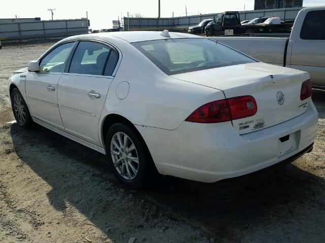 1G4HC5EM7AU121682 - 2010 BUICK LUCERNE CX WHITE photo 3