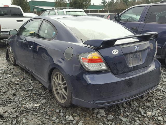 JTKDE167170148514 - 2007 SCION TC BLUE photo 3