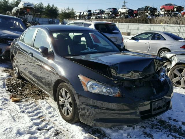 1HGCP2F62BA105489 - 2011 HONDA ACCORD SE BLACK photo 1