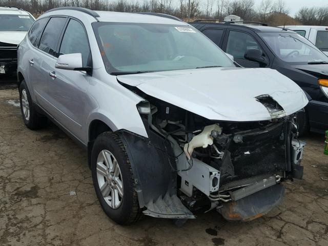 1GNKRGKD4EJ181829 - 2014 CHEVROLET TRAVERSE L SILVER photo 1