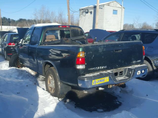 5TBBT44104S455534 - 2004 TOYOTA TUNDRA ACC GREEN photo 3