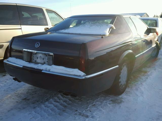 1G6EL12Y9SU620026 - 1995 CADILLAC ELDORADO MAROON photo 4