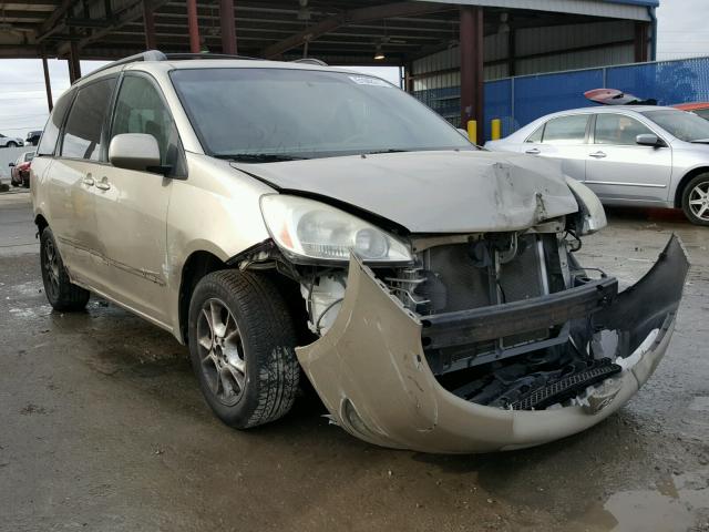 5TDZA22C35S344417 - 2005 TOYOTA SIENNA XLE GOLD photo 1