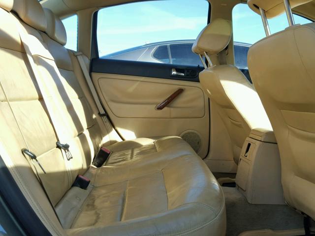 WVWRH63B44P098446 - 2004 VOLKSWAGEN PASSAT GLX GREEN photo 6