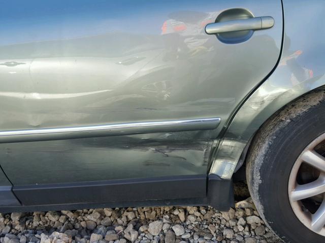 WVWRH63B44P098446 - 2004 VOLKSWAGEN PASSAT GLX GREEN photo 9