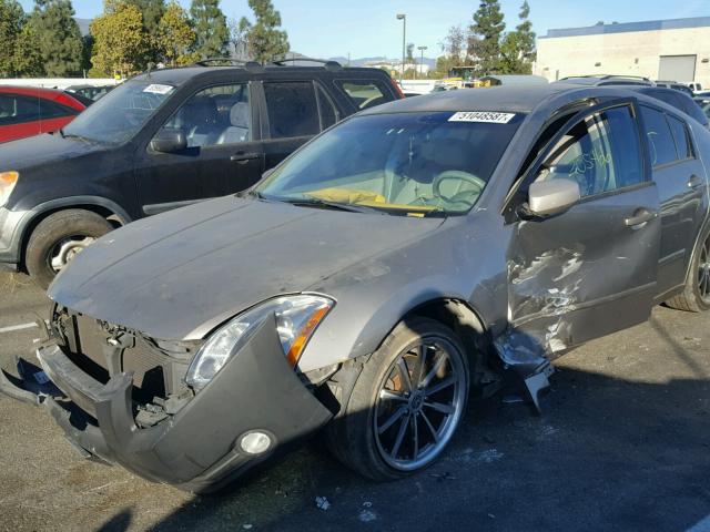 1N4BA41E84C872802 - 2004 NISSAN MAXIMA SE GOLD photo 9