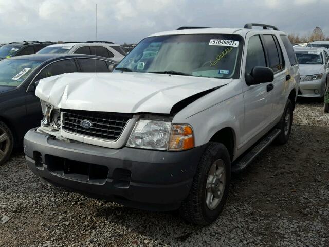 1FMZU62K23UC64715 - 2003 FORD EXPLORER X WHITE photo 2