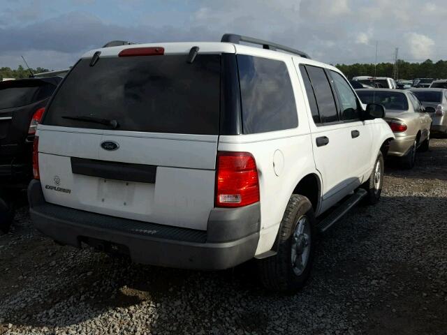 1FMZU62K23UC64715 - 2003 FORD EXPLORER X WHITE photo 4