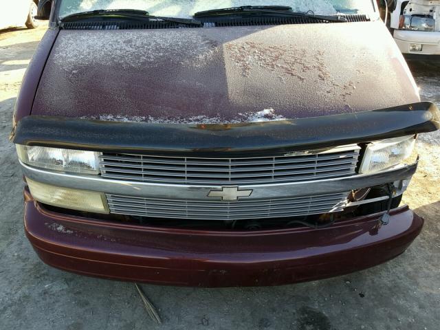 1GNDM19X54B131597 - 2004 CHEVROLET ASTRO MAROON photo 7