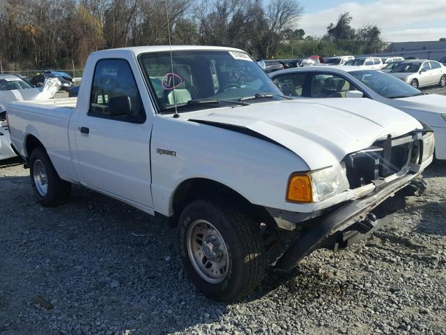 1FTYR10D25PA24896 - 2005 FORD RANGER WHITE photo 1