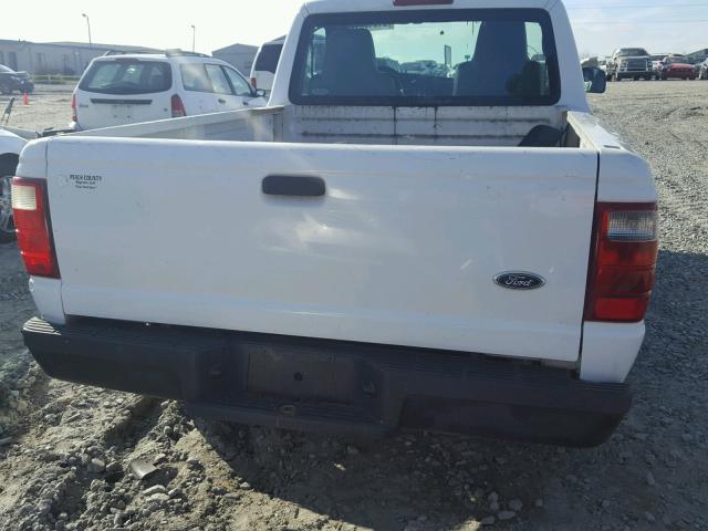 1FTYR10D25PA24896 - 2005 FORD RANGER WHITE photo 6