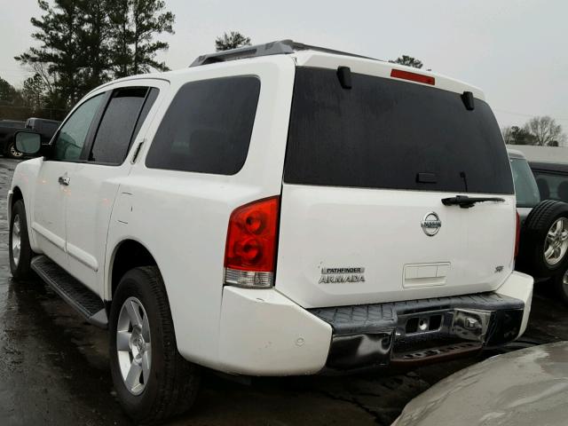 5N1AA08B34N746129 - 2004 NISSAN ARMADA SE WHITE photo 3