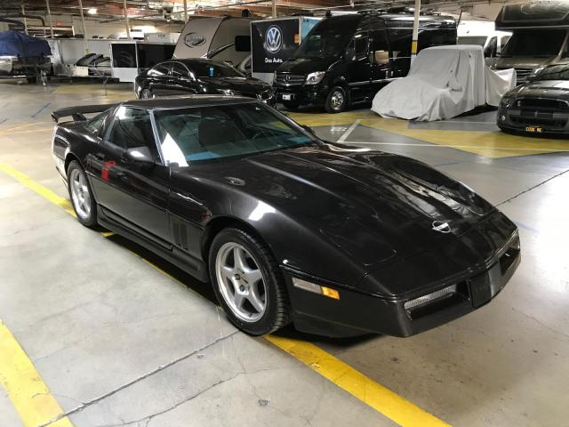 1G1YY2185J5112379 - 1988 CHEVROLET CORVETTE BLACK photo 1