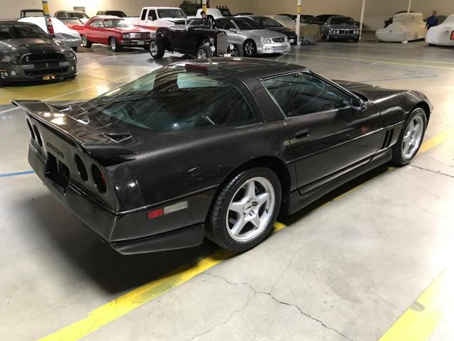 1G1YY2185J5112379 - 1988 CHEVROLET CORVETTE BLACK photo 4