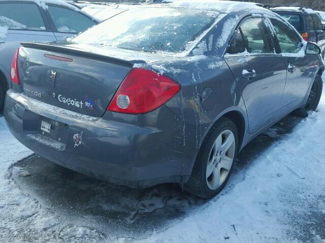 1G2ZG57B284220837 - 2008 PONTIAC G6 BASE GRAY photo 4