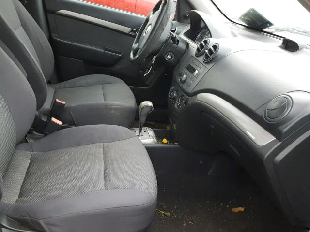 KL1TD56677B143771 - 2007 CHEVROLET AVEO BASE Qara foto 5
