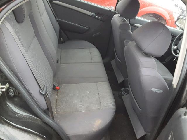 KL1TD56677B143771 - 2007 CHEVROLET AVEO BASE Qara foto 6