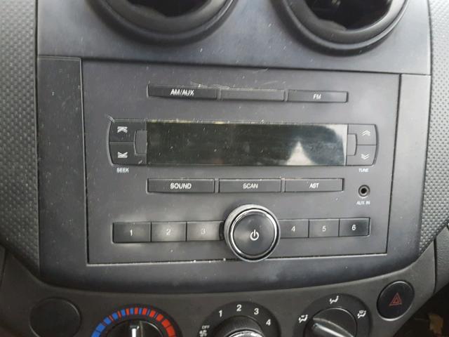 KL1TD56677B143771 - 2007 CHEVROLET AVEO BASE Qara foto 9