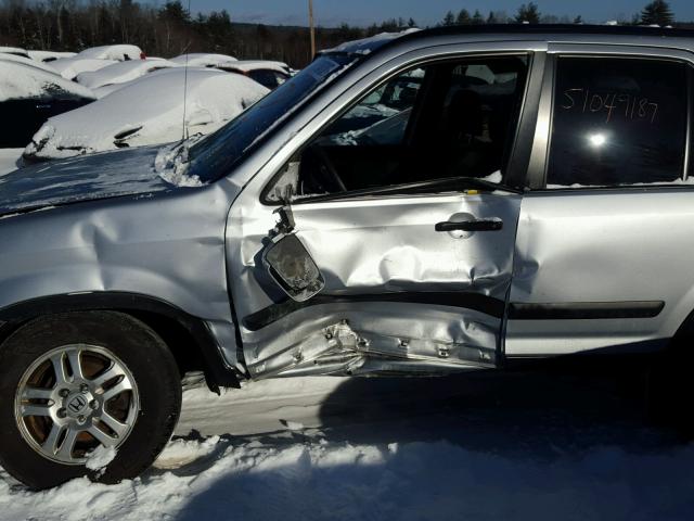 SHSRD78853U157102 - 2003 HONDA CR-V EX SILVER photo 9