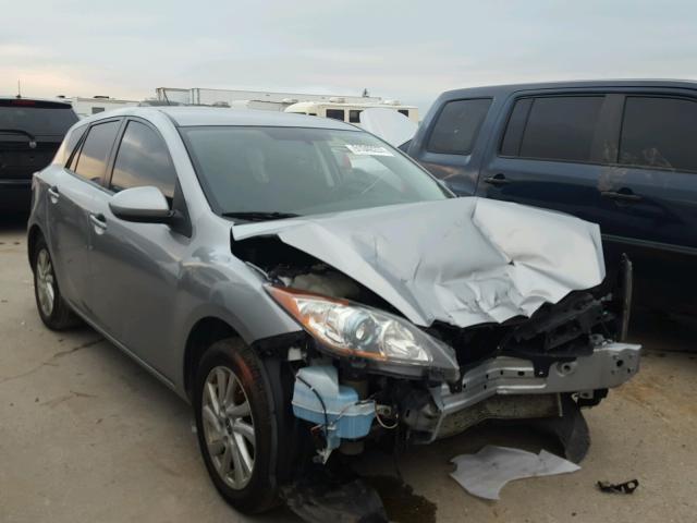 JM1BL1L75D1744479 - 2013 MAZDA 3 I SILVER photo 1