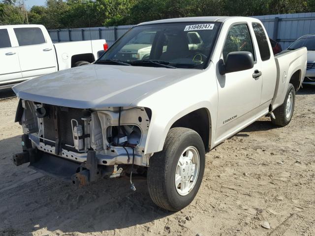 1GTCS198358285601 - 2005 GMC CANYON SILVER photo 2