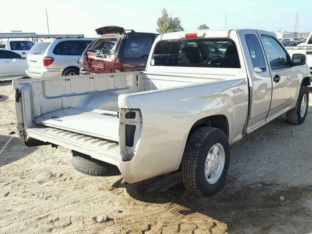 1GTCS198358285601 - 2005 GMC CANYON SILVER photo 4