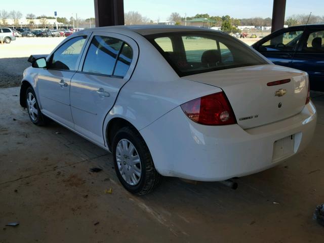 1G1AD5F55A7221085 - 2010 CHEVROLET COBALT 1LT WHITE photo 3