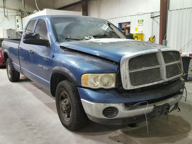 0K1716977664 - 2003 DODGE RAM 2500 S BLUE photo 1