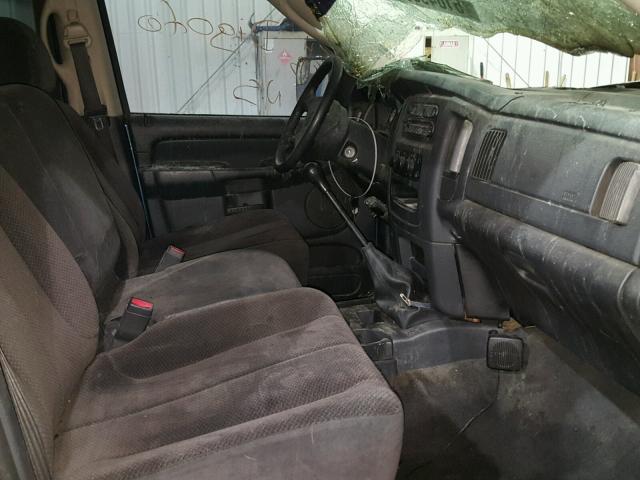 0K1716977664 - 2003 DODGE RAM 2500 S BLUE photo 5