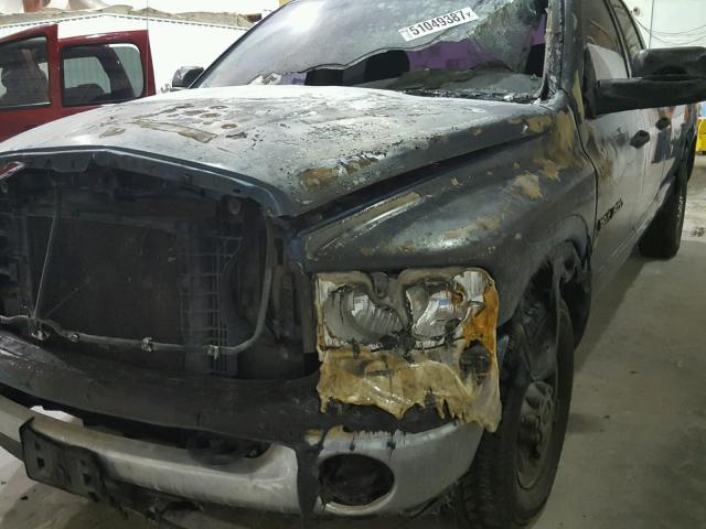 0K1716977664 - 2003 DODGE RAM 2500 S BLUE photo 9