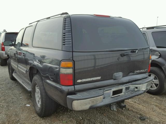 1GNEC16T54J266111 - 2004 CHEVROLET SUBURBAN C CHARCOAL photo 3