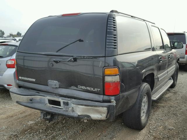 1GNEC16T54J266111 - 2004 CHEVROLET SUBURBAN C CHARCOAL photo 4