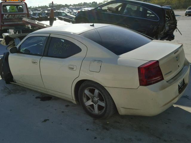 2B3KA43G48H285591 - 2008 DODGE CHARGER WHITE photo 3