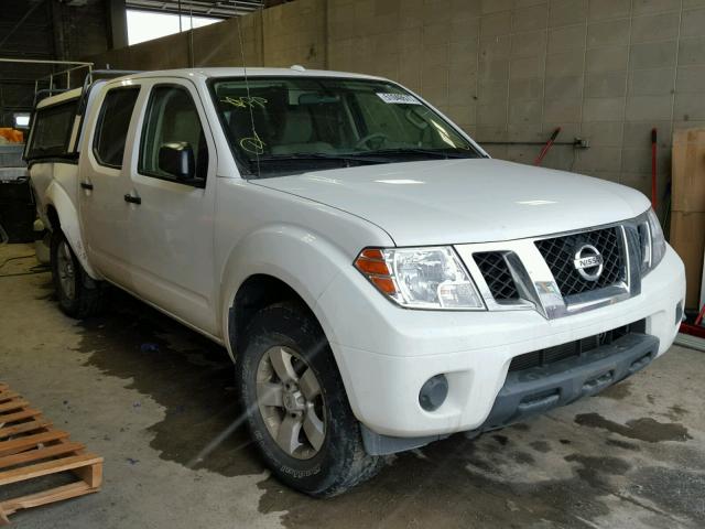 1N6AD0EV9DN711599 - 2013 NISSAN FRONTIER S WHITE photo 1