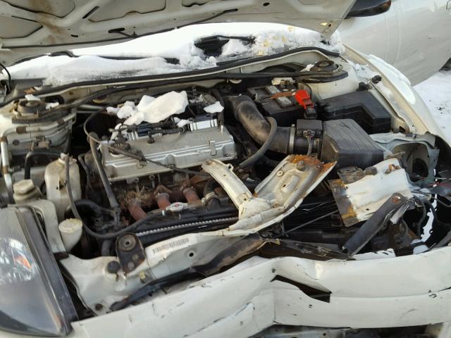 4A3AE35G51E002132 - 2001 MITSUBISHI ECLIPSE SP WHITE photo 7