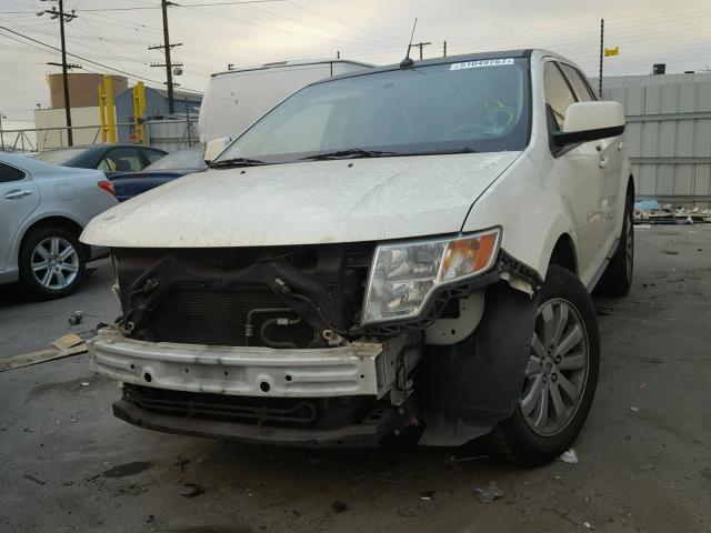 2FMDK38C28BB47244 - 2008 FORD EDGE SEL CREAM photo 2