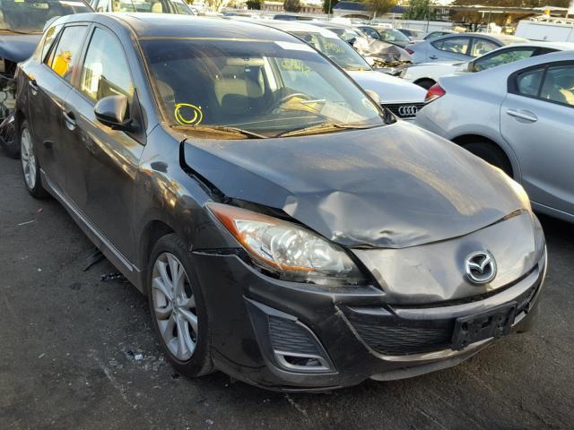 JM1BL1K60B1429630 - 2011 MAZDA 3 S GRAY photo 1