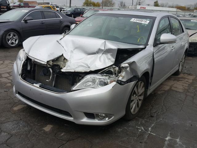 4T1BK3DB2CU454923 - 2012 TOYOTA AVALON BAS SILVER photo 2
