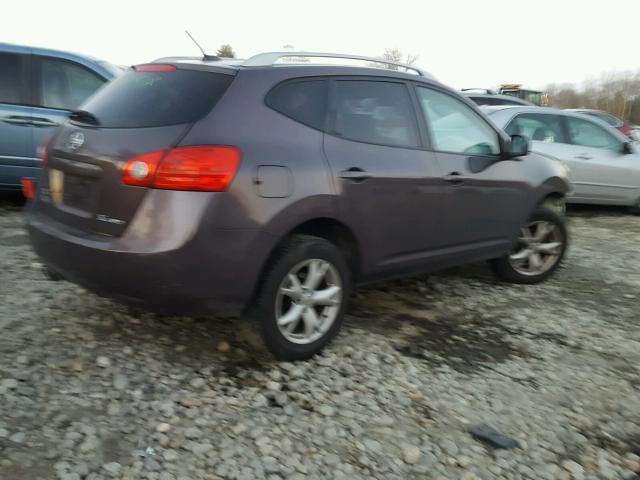 JN8AS58V59W448292 - 2009 NISSAN ROGUE S GRAY photo 4