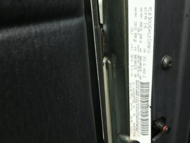 1J4FA39S26P752581 - 2006 JEEP WRANGLER X GREEN photo 10