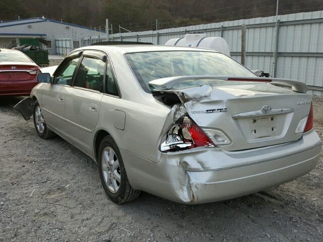 4T1BF28B0YU089772 - 2000 TOYOTA AVALON XL SILVER photo 3