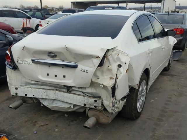 1N4AL2APXCC136857 - 2012 NISSAN ALTIMA BAS WHITE photo 4