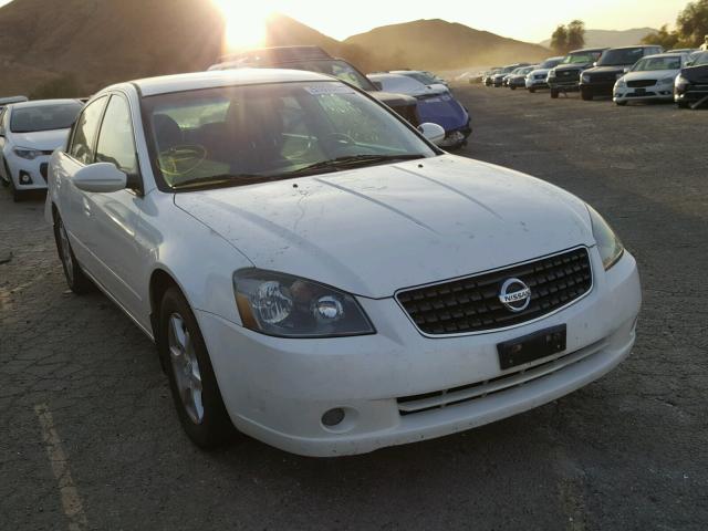 1N4AL11D75C293426 - 2005 NISSAN ALTIMA S WHITE photo 1