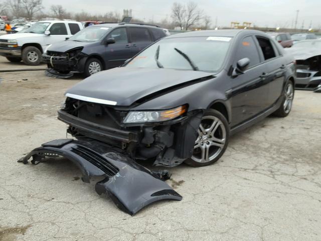 19UUA65515A046235 - 2005 ACURA TL BLACK photo 2